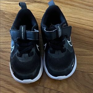 Nike Kids Black Sneakers with White Accents